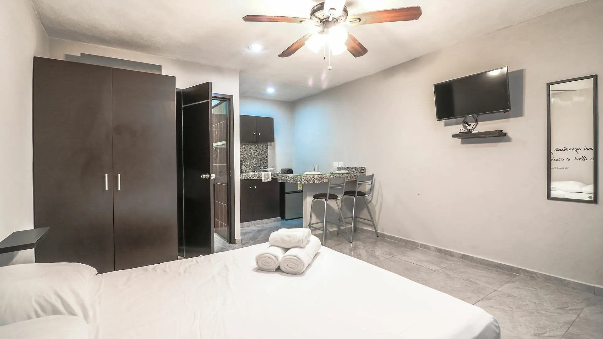 Appartement Studio Fogon Fog013 Playa del Carmen Mexique
